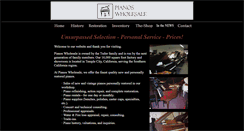 Desktop Screenshot of pianos-wholesale.com